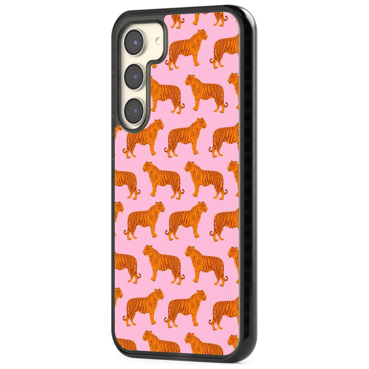 Tigers on Pink Pattern