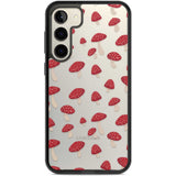 Magical Mushrooms Pattern Phone Case Samsung S22 Plus / Black Impact Case,Samsung S23 Plus / Black Impact Case Blanc Space