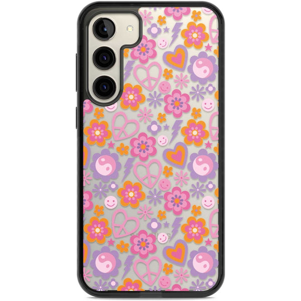 Peace, Love And Flowers Pattern