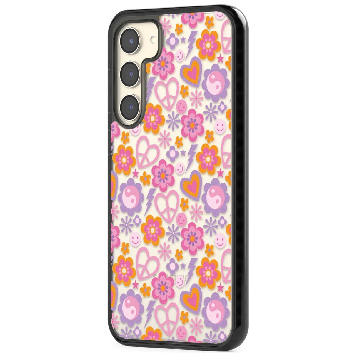 Peace, Love and Flowers Pattern Phone Case iPhone 15 Pro Max / Black Impact Case,iPhone 15 Plus / Black Impact Case,iPhone 15 Pro / Black Impact Case,iPhone 15 / Black Impact Case,iPhone 15 Pro Max / Impact Case,iPhone 15 Plus / Impact Case,iPhone 15 Pro / Impact Case,iPhone 15 / Impact Case,iPhone 15 Pro Max / Magsafe Black Impact Case,iPhone 15 Plus / Magsafe Black Impact Case,iPhone 15 Pro / Magsafe Black Impact Case,iPhone 15 / Magsafe Black Impact Case,iPhone 14 Pro Max / Black Impact Case,iPhone 14 Pl