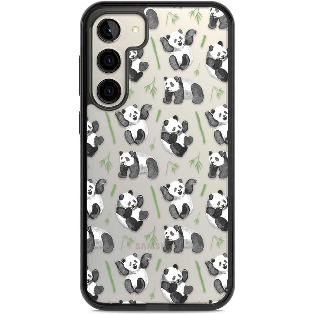 Watercolour Panda Pattern