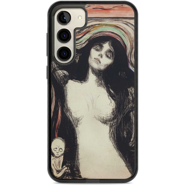 Madonna Phone Case Samsung S22 Plus / Black Impact Case,Samsung S23 Plus / Black Impact Case Blanc Space