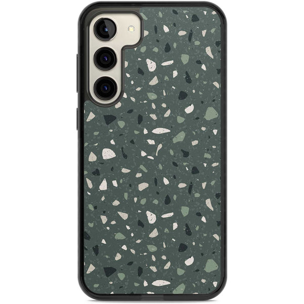 Green & Cream Terrazzo Pattern