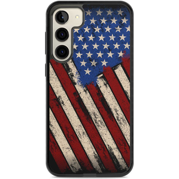 Distressed Us Flag