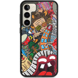 Noise Complaint Phone Case Samsung S22 Plus / Black Impact Case,Samsung S23 Plus / Black Impact Case Blanc Space