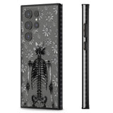 Skeleton Flower Impact Phone Case for Samsung Galaxy S24 Ultra , Samsung Galaxy S23 Ultra, Samsung Galaxy S22 Ultra