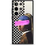 EXPERIMENTAL ERA Phone Case Samsung S22 Ultra / Black Impact Case,Samsung S23 Ultra / Black Impact Case Blanc Space