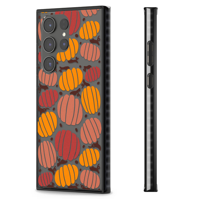 Autumn Pumpkin Patch Impact Phone Case for Samsung Galaxy S24 Ultra , Samsung Galaxy S23 Ultra, Samsung Galaxy S22 Ultra