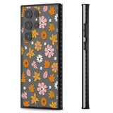 Autumn Leaves and Flowers Impact Phone Case for Samsung Galaxy S24 Ultra , Samsung Galaxy S23 Ultra, Samsung Galaxy S22 Ultra