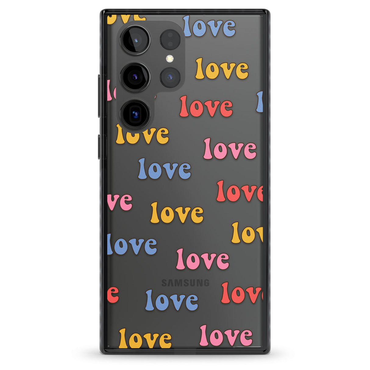 Love Pattern Impact Phone Case for Samsung Galaxy S24 Ultra , Samsung Galaxy S23 Ultra, Samsung Galaxy S22 Ultra