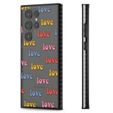 Love Pattern Impact Phone Case for Samsung Galaxy S24 Ultra , Samsung Galaxy S23 Ultra, Samsung Galaxy S22 Ultra