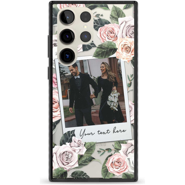 Personalised Floral Polaroid