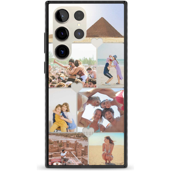 Personalised Heart Photo Grid