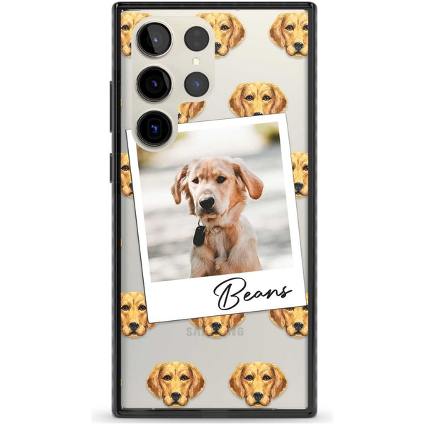 Personalised Labrador Instant Camera Photo