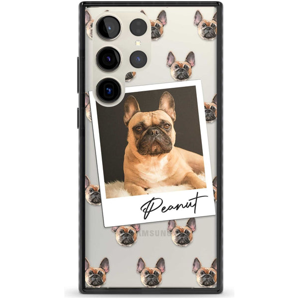 Personalised Tan French Bulldog Instant Camera Photo
