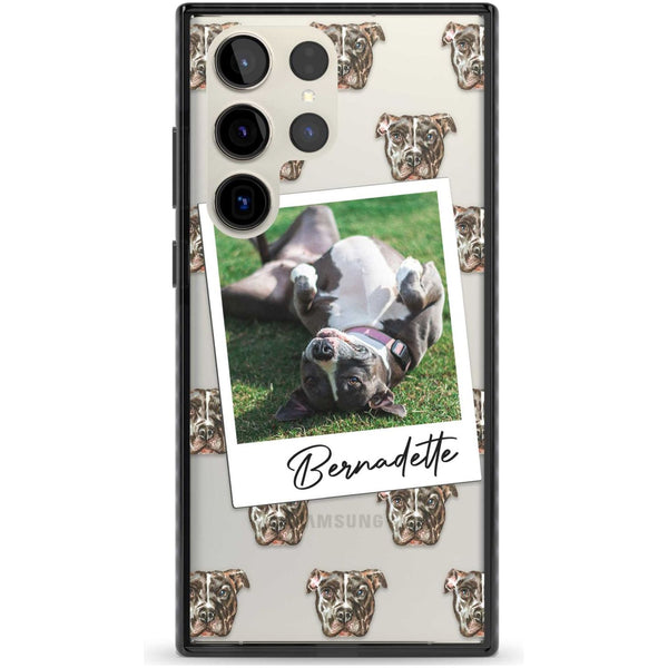 Personalised Staffordshire Bull Terrier Instant Camera Photo