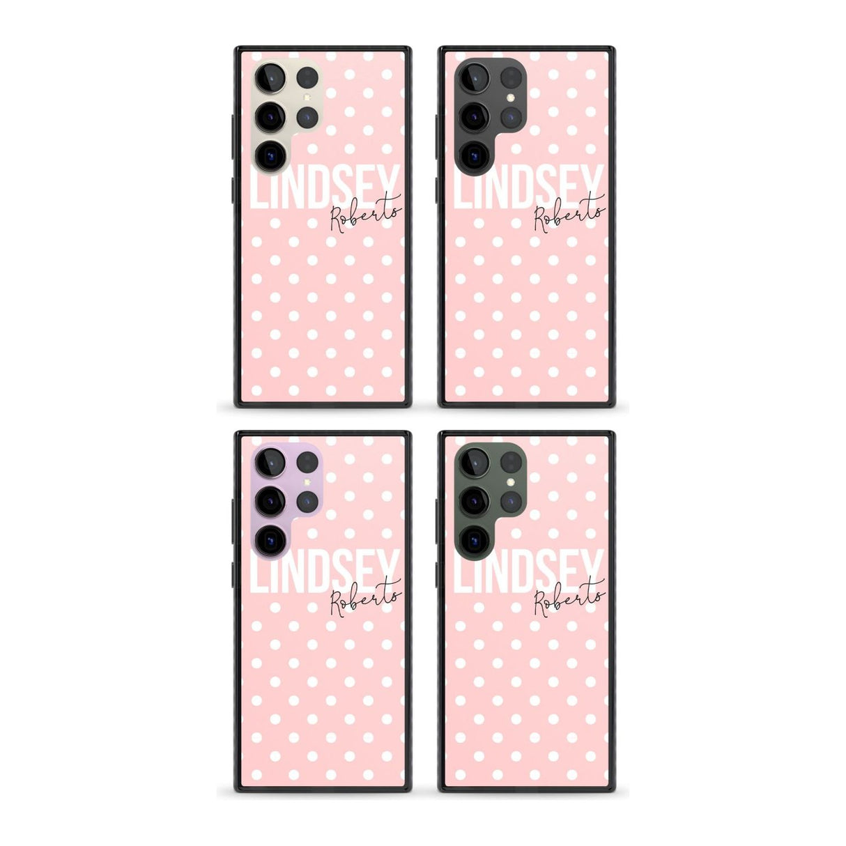 Personalised Pink Polka Custom Phone Case iPhone 15 Pro Max / Black Impact Case,iPhone 15 Plus / Black Impact Case,iPhone 15 Pro / Black Impact Case,iPhone 15 / Black Impact Case,iPhone 15 Pro Max / Impact Case,iPhone 15 Plus / Impact Case,iPhone 15 Pro / Impact Case,iPhone 15 / Impact Case,iPhone 15 Pro Max / Magsafe Black Impact Case,iPhone 15 Plus / Magsafe Black Impact Case,iPhone 15 Pro / Magsafe Black Impact Case,iPhone 15 / Magsafe Black Impact Case,iPhone 14 Pro Max / Black Impact Case,iPhone 14 Plu