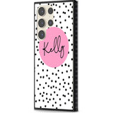 Personalised Pink Circle & Dots Custom Phone Case iPhone 15 Pro Max / Black Impact Case,iPhone 15 Plus / Black Impact Case,iPhone 15 Pro / Black Impact Case,iPhone 15 / Black Impact Case,iPhone 15 Pro Max / Impact Case,iPhone 15 Plus / Impact Case,iPhone 15 Pro / Impact Case,iPhone 15 / Impact Case,iPhone 15 Pro Max / Magsafe Black Impact Case,iPhone 15 Plus / Magsafe Black Impact Case,iPhone 15 Pro / Magsafe Black Impact Case,iPhone 15 / Magsafe Black Impact Case,iPhone 14 Pro Max / Black Impact Case,iPhon