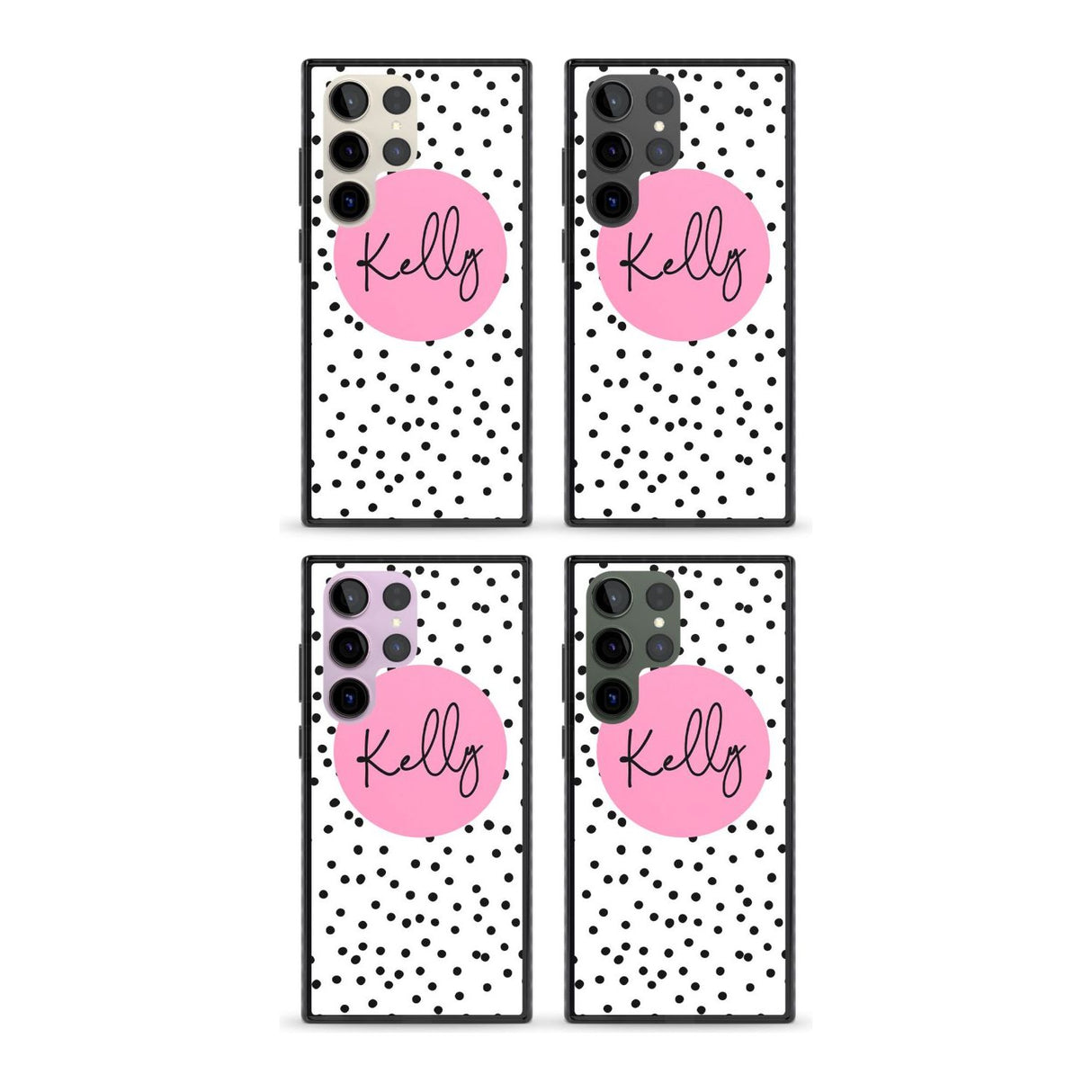 Personalised Pink Circle & Dots Custom Phone Case iPhone 15 Pro Max / Black Impact Case,iPhone 15 Plus / Black Impact Case,iPhone 15 Pro / Black Impact Case,iPhone 15 / Black Impact Case,iPhone 15 Pro Max / Impact Case,iPhone 15 Plus / Impact Case,iPhone 15 Pro / Impact Case,iPhone 15 / Impact Case,iPhone 15 Pro Max / Magsafe Black Impact Case,iPhone 15 Plus / Magsafe Black Impact Case,iPhone 15 Pro / Magsafe Black Impact Case,iPhone 15 / Magsafe Black Impact Case,iPhone 14 Pro Max / Black Impact Case,iPhon