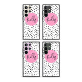 Personalised Pink Circle & Dots Custom Phone Case iPhone 15 Pro Max / Black Impact Case,iPhone 15 Plus / Black Impact Case,iPhone 15 Pro / Black Impact Case,iPhone 15 / Black Impact Case,iPhone 15 Pro Max / Impact Case,iPhone 15 Plus / Impact Case,iPhone 15 Pro / Impact Case,iPhone 15 / Impact Case,iPhone 15 Pro Max / Magsafe Black Impact Case,iPhone 15 Plus / Magsafe Black Impact Case,iPhone 15 Pro / Magsafe Black Impact Case,iPhone 15 / Magsafe Black Impact Case,iPhone 14 Pro Max / Black Impact Case,iPhon