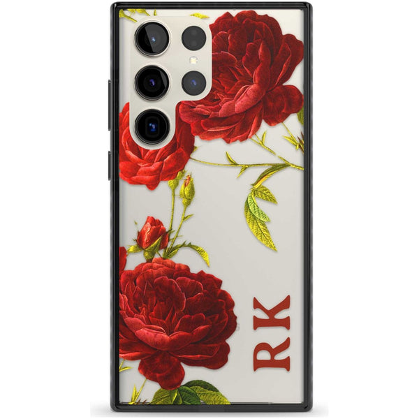 Personalised Red Roses