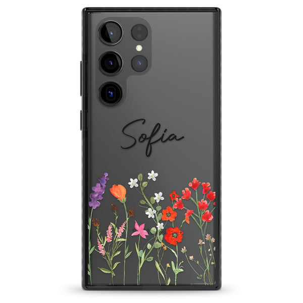 Personalised Spring Wildflowers