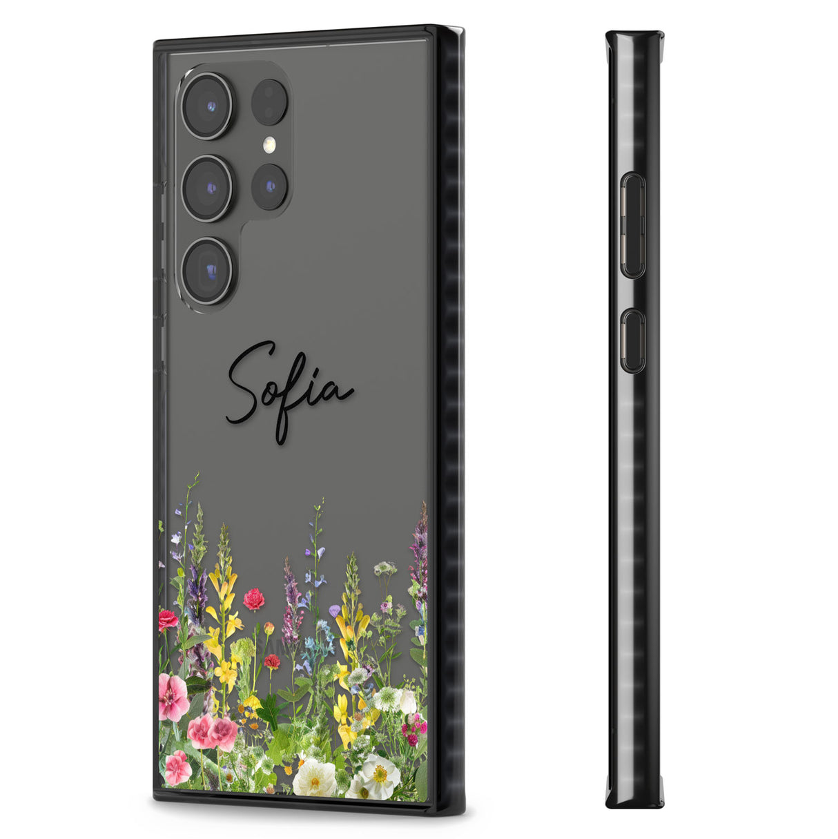 Personalised Garden Wildfowers Impact Phone Case for Samsung Galaxy S24 Ultra , Samsung Galaxy S23 Ultra, Samsung Galaxy S22 Ultra