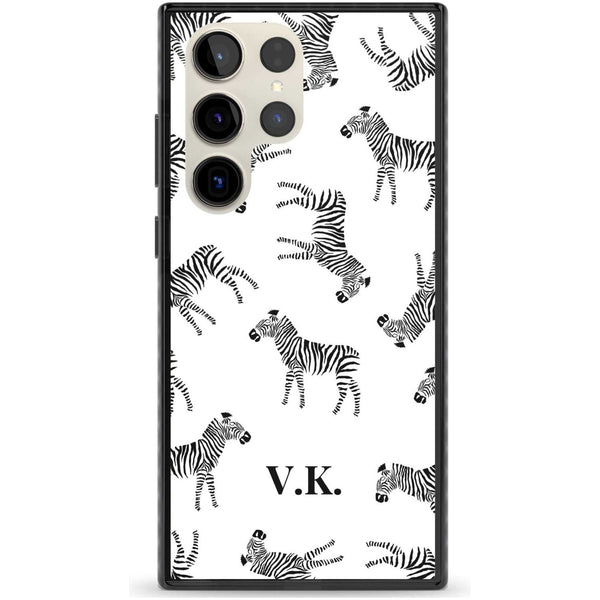 Personalised Monochrome Zebra