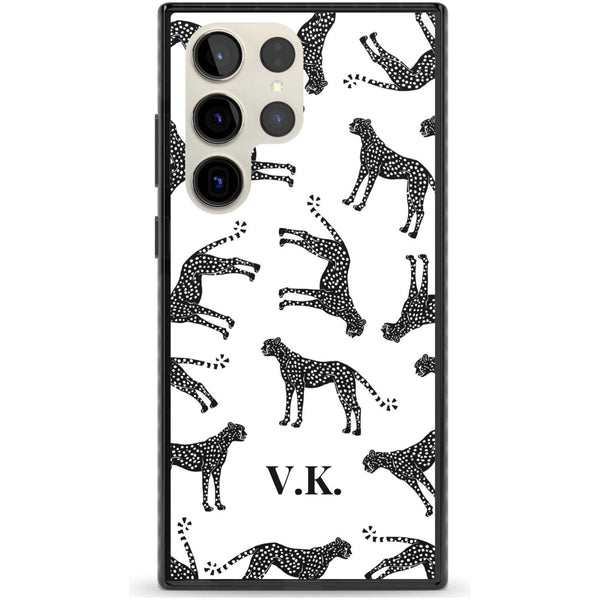 Personalised Monochrome Cheetahs