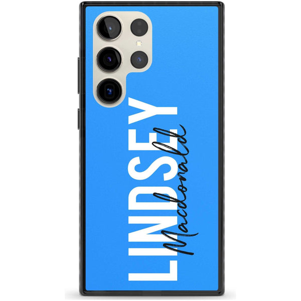 Personalised Bold Name: Blue