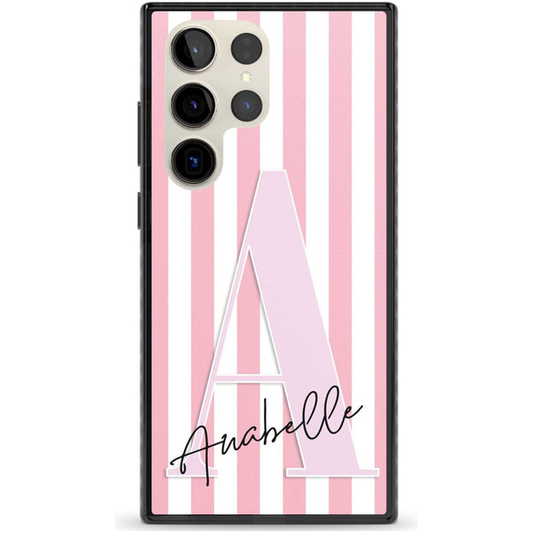 Personalised Soft Pink Stripes