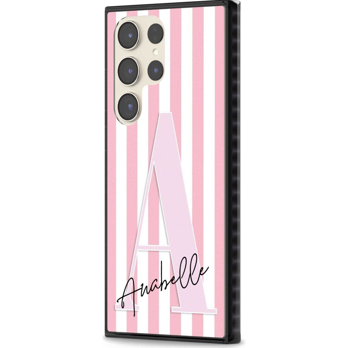 Personalised Pink Stripes & Large Monogram Custom Phone Case iPhone 15 Pro Max / Black Impact Case,iPhone 15 Plus / Black Impact Case,iPhone 15 Pro / Black Impact Case,iPhone 15 / Black Impact Case,iPhone 15 Pro Max / Impact Case,iPhone 15 Plus / Impact Case,iPhone 15 Pro / Impact Case,iPhone 15 / Impact Case,iPhone 15 Pro Max / Magsafe Black Impact Case,iPhone 15 Plus / Magsafe Black Impact Case,iPhone 15 Pro / Magsafe Black Impact Case,iPhone 15 / Magsafe Black Impact Case,iPhone 14 Pro Max / Black Impact