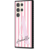 Personalised Pink Stripes & Large Monogram Custom Phone Case iPhone 15 Pro Max / Black Impact Case,iPhone 15 Plus / Black Impact Case,iPhone 15 Pro / Black Impact Case,iPhone 15 / Black Impact Case,iPhone 15 Pro Max / Impact Case,iPhone 15 Plus / Impact Case,iPhone 15 Pro / Impact Case,iPhone 15 / Impact Case,iPhone 15 Pro Max / Magsafe Black Impact Case,iPhone 15 Plus / Magsafe Black Impact Case,iPhone 15 Pro / Magsafe Black Impact Case,iPhone 15 / Magsafe Black Impact Case,iPhone 14 Pro Max / Black Impact