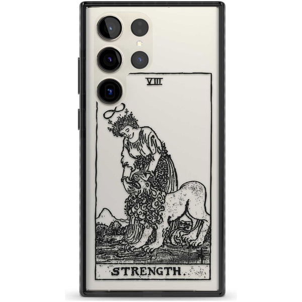 Personalised Strength Tarot Card (Clear)