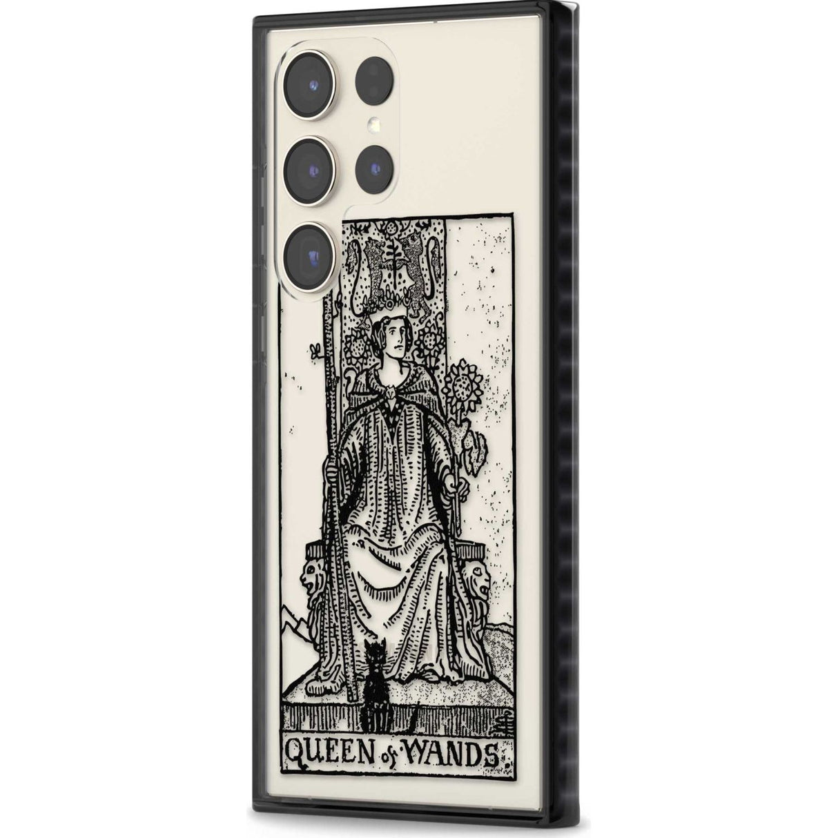 Personalised Queen of Wands Tarot Card - Transparent Custom Phone Case iPhone 15 Pro Max / Black Impact Case,iPhone 15 Plus / Black Impact Case,iPhone 15 Pro / Black Impact Case,iPhone 15 / Black Impact Case,iPhone 15 Pro Max / Impact Case,iPhone 15 Plus / Impact Case,iPhone 15 Pro / Impact Case,iPhone 15 / Impact Case,iPhone 15 Pro Max / Magsafe Black Impact Case,iPhone 15 Plus / Magsafe Black Impact Case,iPhone 15 Pro / Magsafe Black Impact Case,iPhone 15 / Magsafe Black Impact Case,iPhone 14 Pro Max / Bl