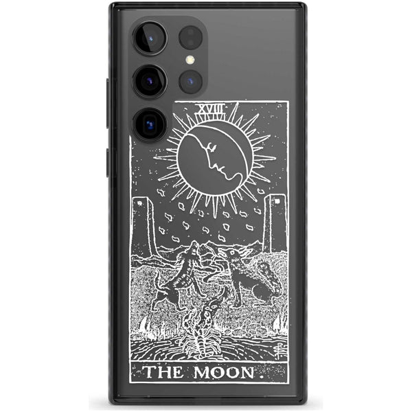 Personalised The Moon Tarot Card (White)