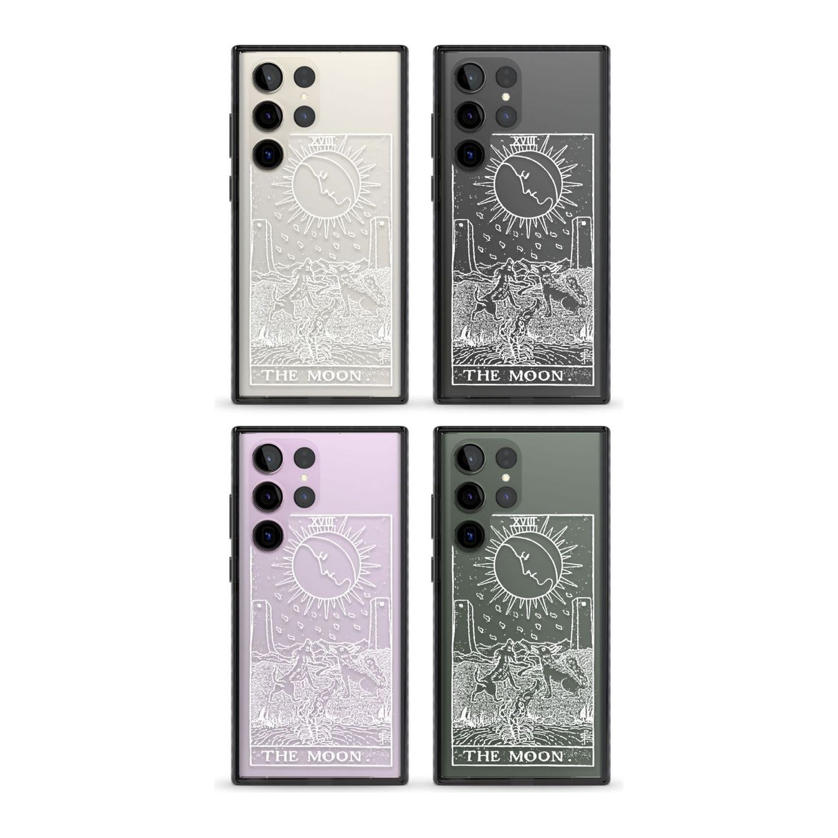 Personalised The Moon Tarot Card - White Transparent Custom Phone Case iPhone 15 Pro Max / Black Impact Case,iPhone 15 Plus / Black Impact Case,iPhone 15 Pro / Black Impact Case,iPhone 15 / Black Impact Case,iPhone 15 Pro Max / Impact Case,iPhone 15 Plus / Impact Case,iPhone 15 Pro / Impact Case,iPhone 15 / Impact Case,iPhone 15 Pro Max / Magsafe Black Impact Case,iPhone 15 Plus / Magsafe Black Impact Case,iPhone 15 Pro / Magsafe Black Impact Case,iPhone 15 / Magsafe Black Impact Case,iPhone 14 Pro Max / Bl