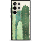 Large Cacti Mix Design Phone Case Samsung S22 Ultra / Black Impact Case,Samsung S23 Ultra / Black Impact Case Blanc Space