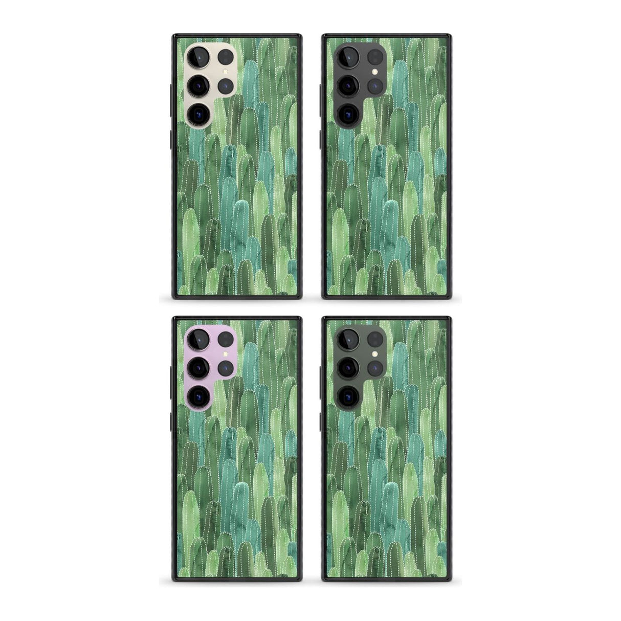 Skinny Cacti Pattern Design