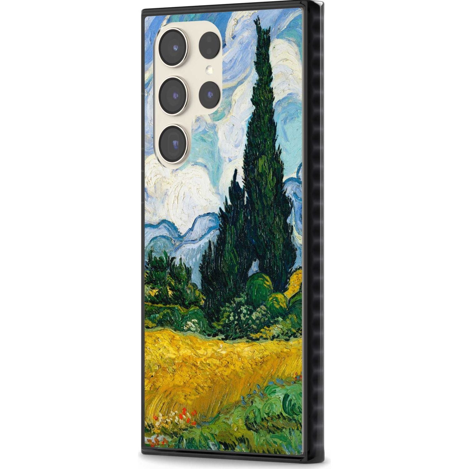 Wheat Field With Cypresses By Vincent Van Gogh