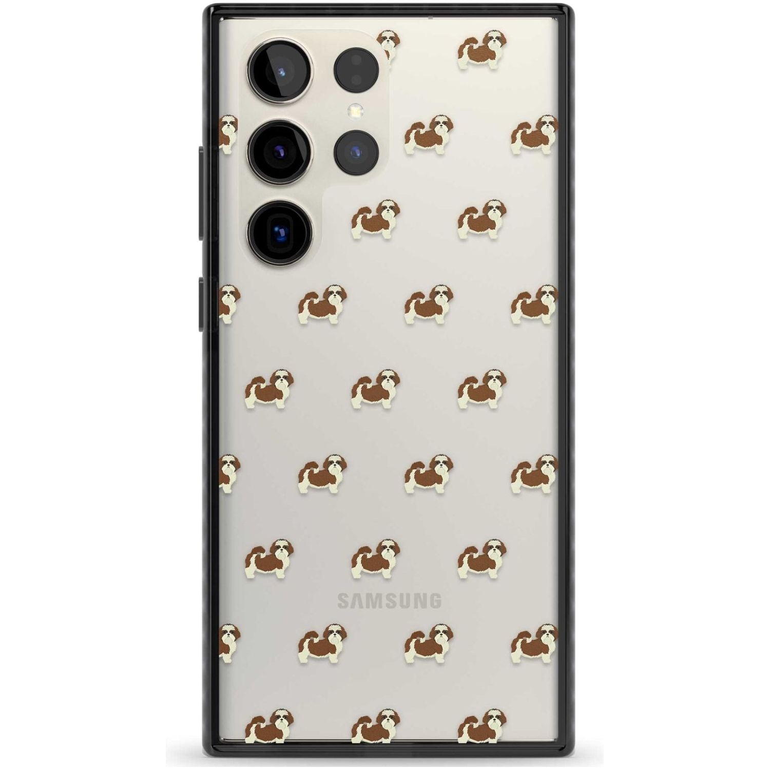 Shih Tzu Pattern Clear
