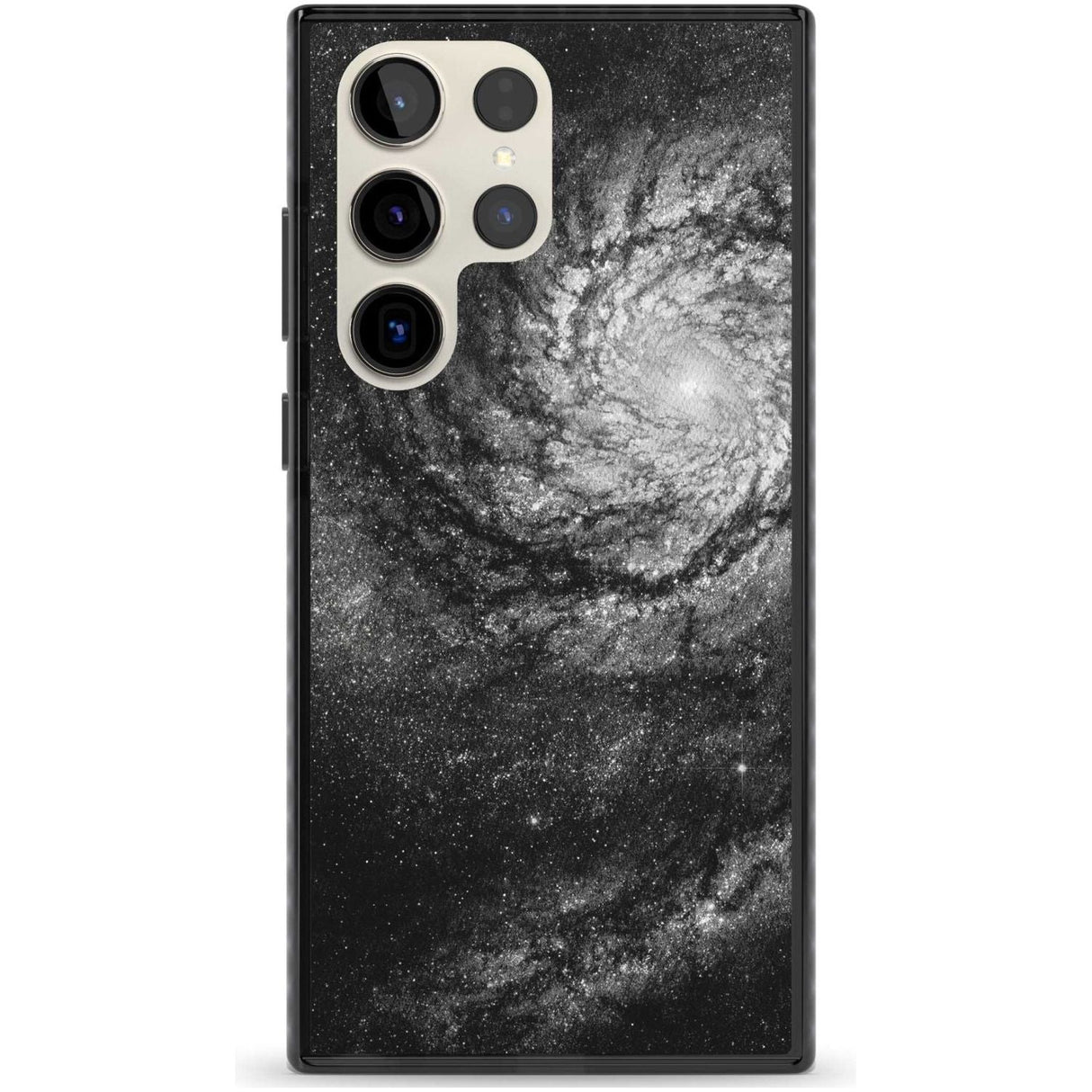Night Sky Galaxies: Milky Way Galaxy Phone Case Samsung S22 Ultra / Black Impact Case,Samsung S23 Ultra / Black Impact Case Blanc Space