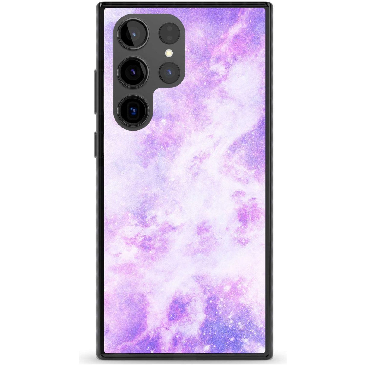 Purple Galaxy Pattern Design