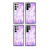 Purple Galaxy Pattern Design