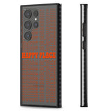 Happy Place (Orange) Impact Phone Case for Samsung Galaxy S24 Ultra , Samsung Galaxy S23 Ultra, Samsung Galaxy S22 Ultra