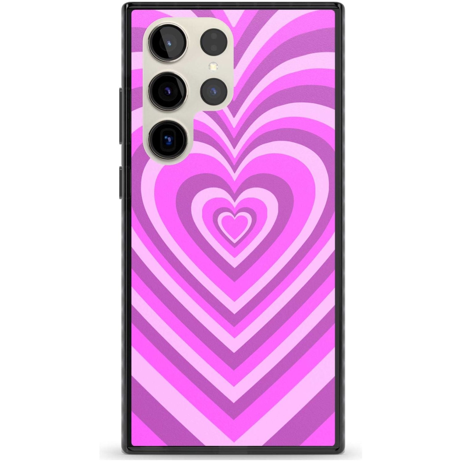 Pink Heart Illusion
