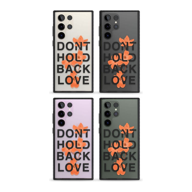 Don't Hold Back Love - Orange & Black Phone Case iPhone 15 Pro Max / Black Impact Case,iPhone 15 Plus / Black Impact Case,iPhone 15 Pro / Black Impact Case,iPhone 15 / Black Impact Case,iPhone 15 Pro Max / Impact Case,iPhone 15 Plus / Impact Case,iPhone 15 Pro / Impact Case,iPhone 15 / Impact Case,iPhone 15 Pro Max / Magsafe Black Impact Case,iPhone 15 Plus / Magsafe Black Impact Case,iPhone 15 Pro / Magsafe Black Impact Case,iPhone 15 / Magsafe Black Impact Case,iPhone 14 Pro Max / Black Impact Case,iPhone