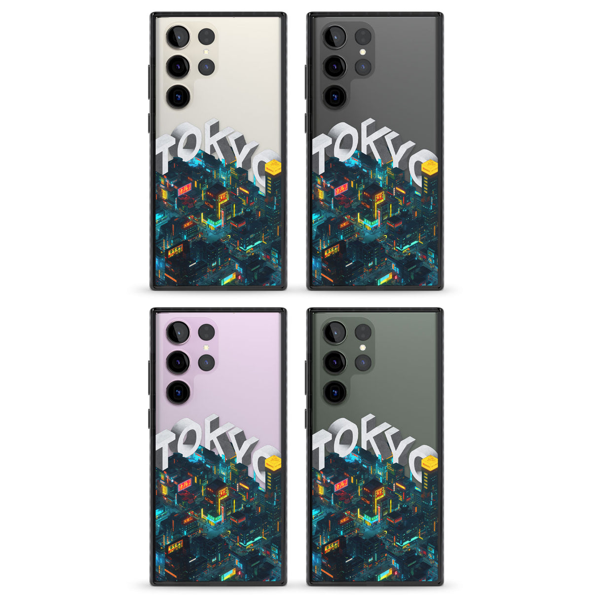 Tokyo Impact Phone Case for Samsung Galaxy S24 Ultra , Samsung Galaxy S23 Ultra, Samsung Galaxy S22 Ultra