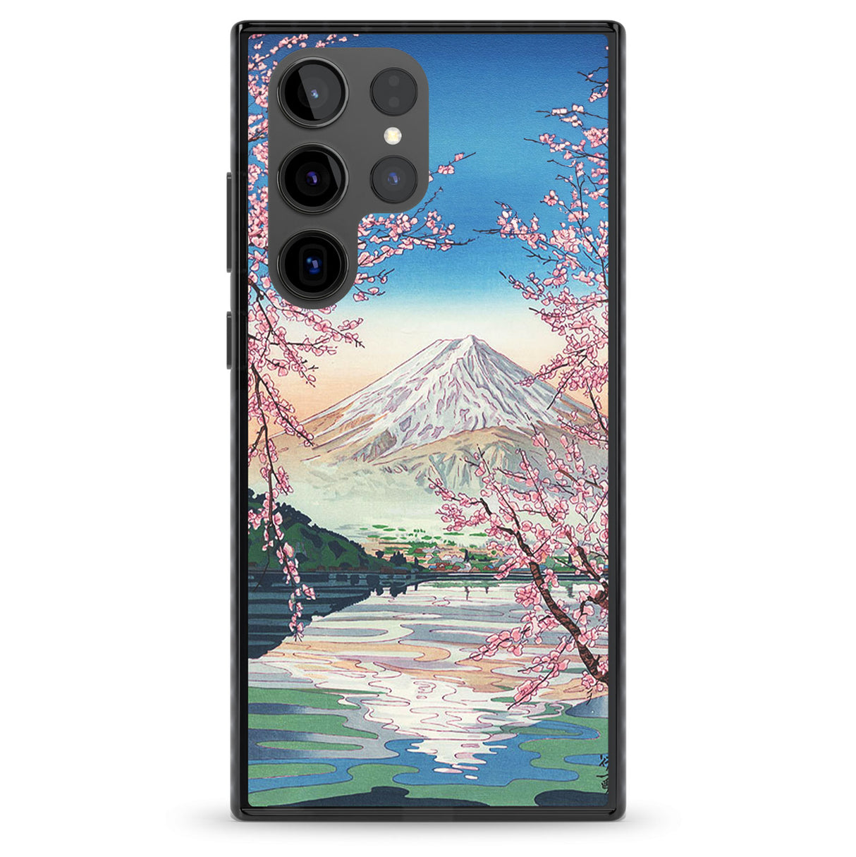 Mt. Fuji from Lake Kawaguchi Impact Phone Case for Samsung Galaxy S24 Ultra , Samsung Galaxy S23 Ultra, Samsung Galaxy S22 Ultra