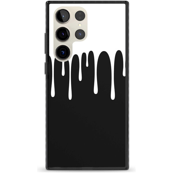 Melted Effect: White & Black